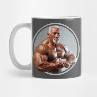 Training hard at the gym Mug